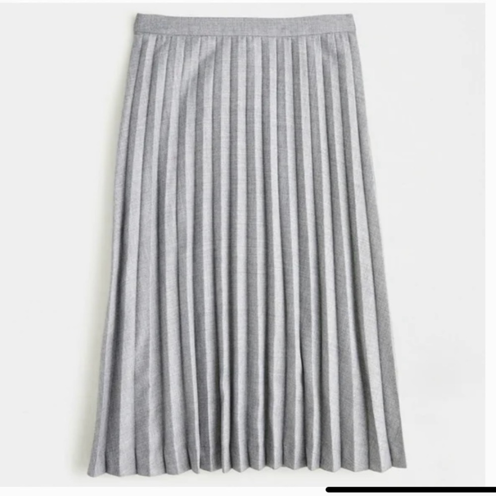 J Crew pleated skirt